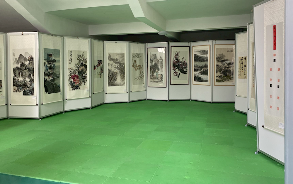 书画传情，墨彩飘香